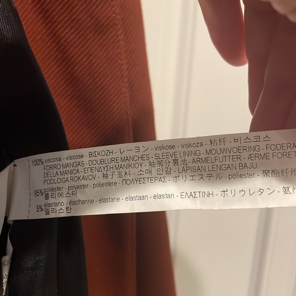 Zara sz L like lightweight long-cut jacket, like new - Picture 5 of 7